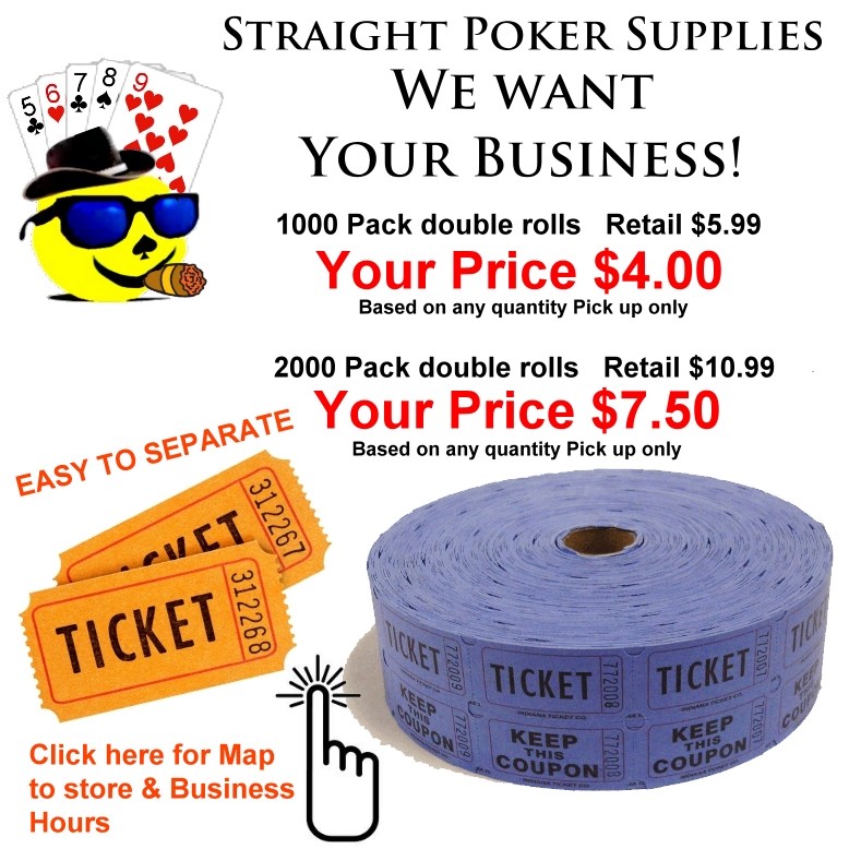 Store Pick Up Raffle Tickets