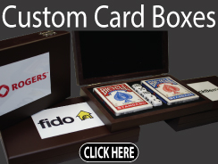 Custom Wood Playing Card Boxes