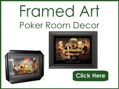 Framed Poker Art