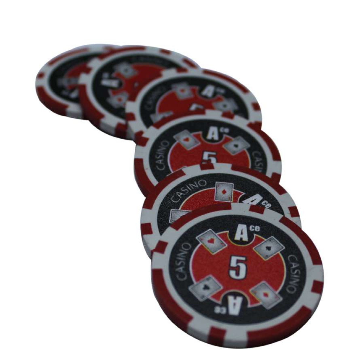 Casino Ace 14 gram poker chip set