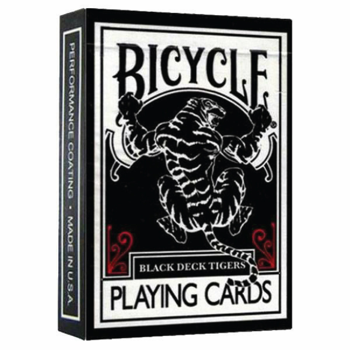 Bicycle Black Tiger Metalluxe Bicycle Playing Cards