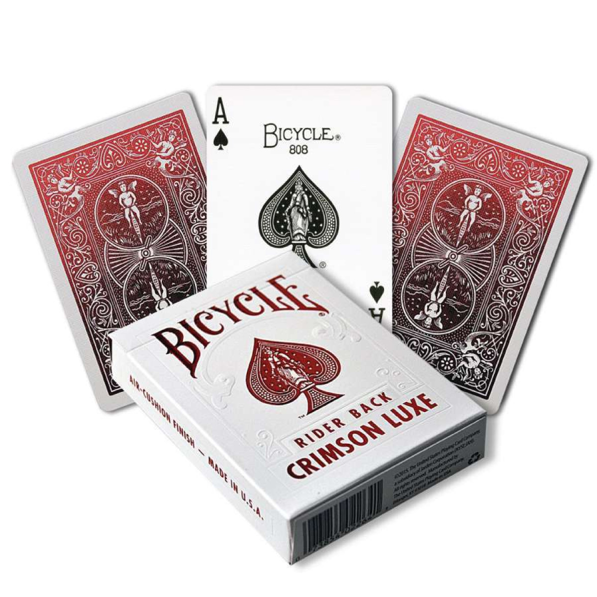 Bicycle rider back crimson luxe deals