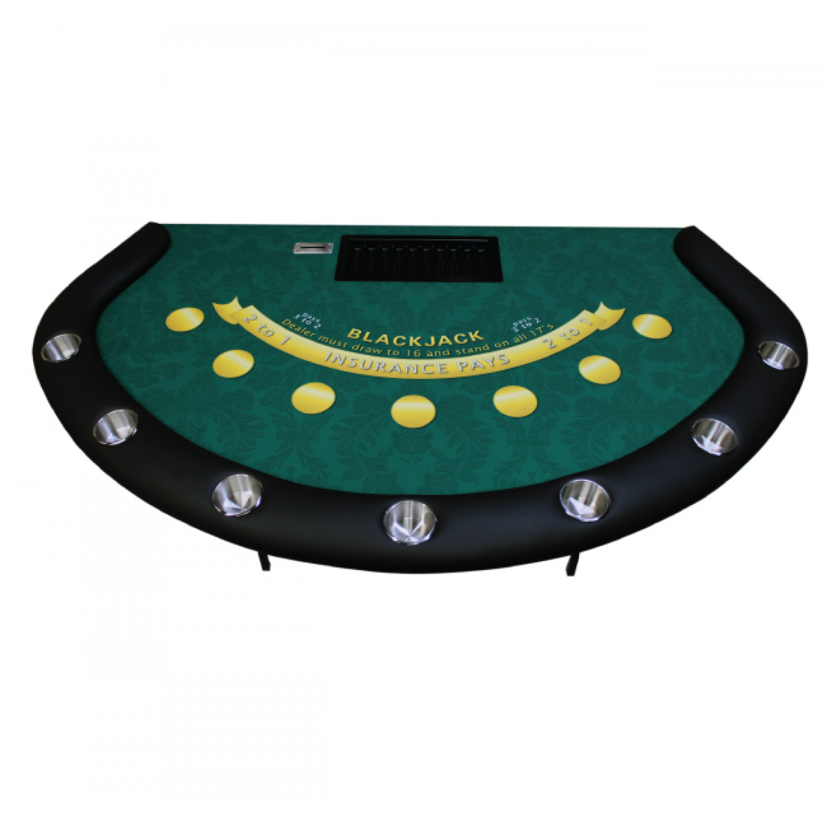 Custom Sublimation Professional Casino Quality Game 10' Table Cloth Felt Layout