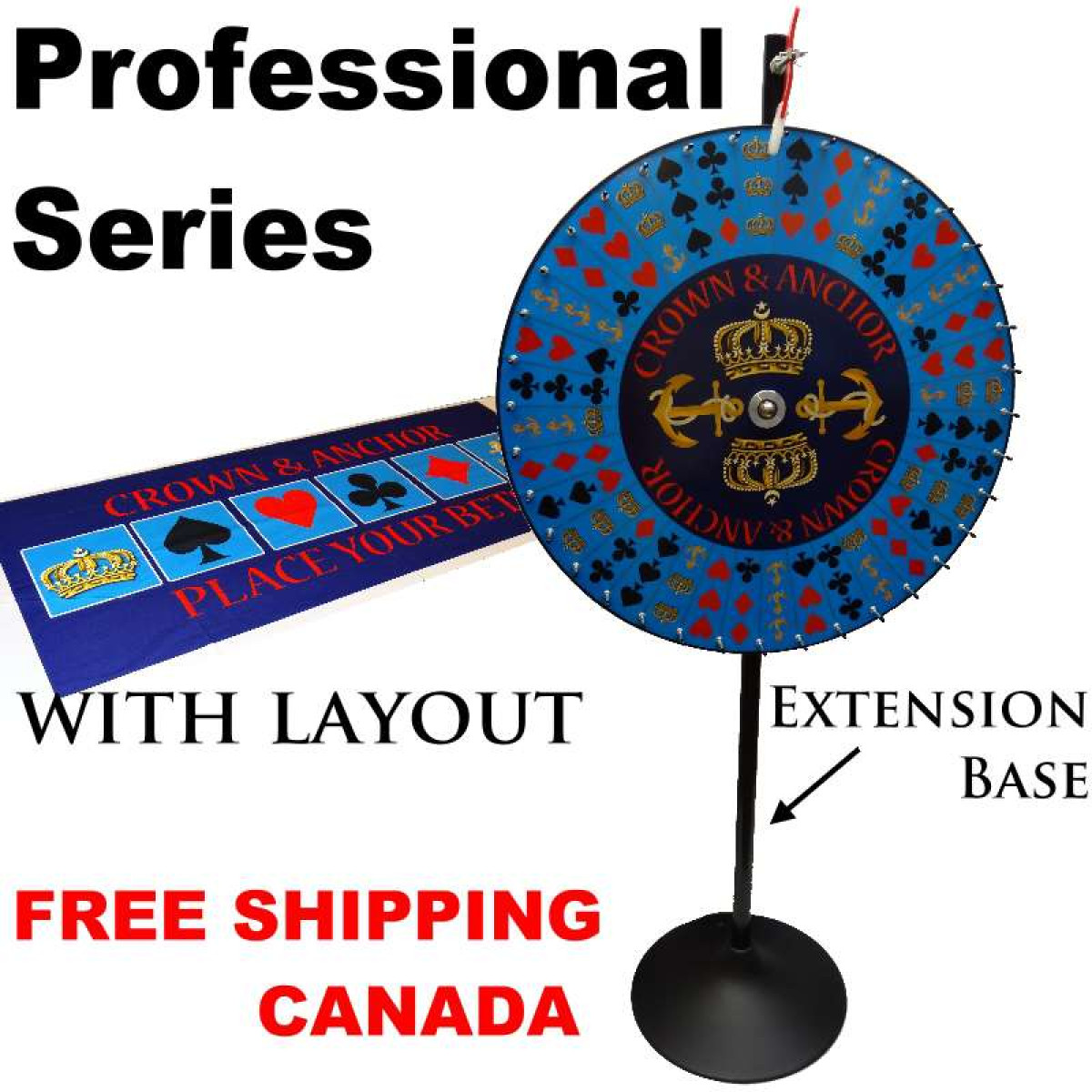 Crown And Anchor Prize Wheel