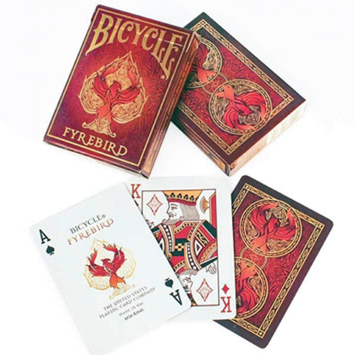 Bicycle Fyrebird Playing Cards