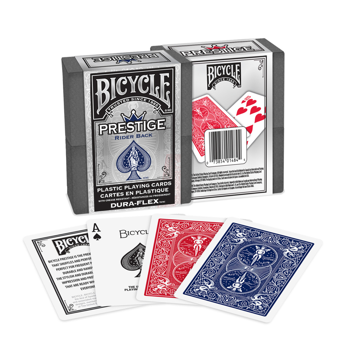 Prestige plastic shop playing cards