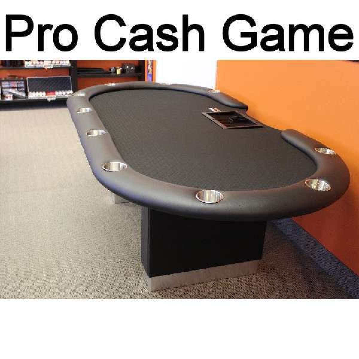 Poker table money box