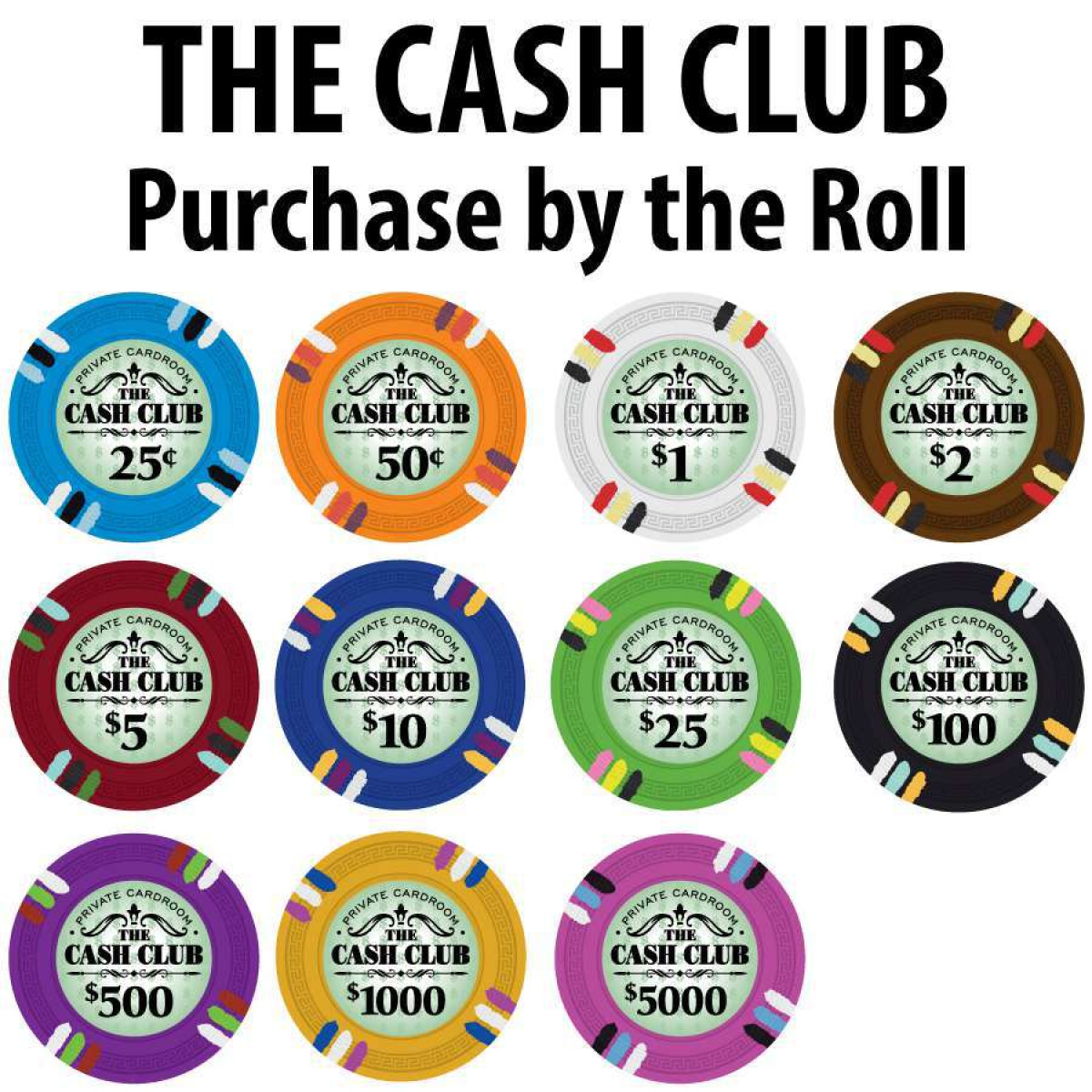 500 Black ABS Poker Chip Case | Poker-chips
