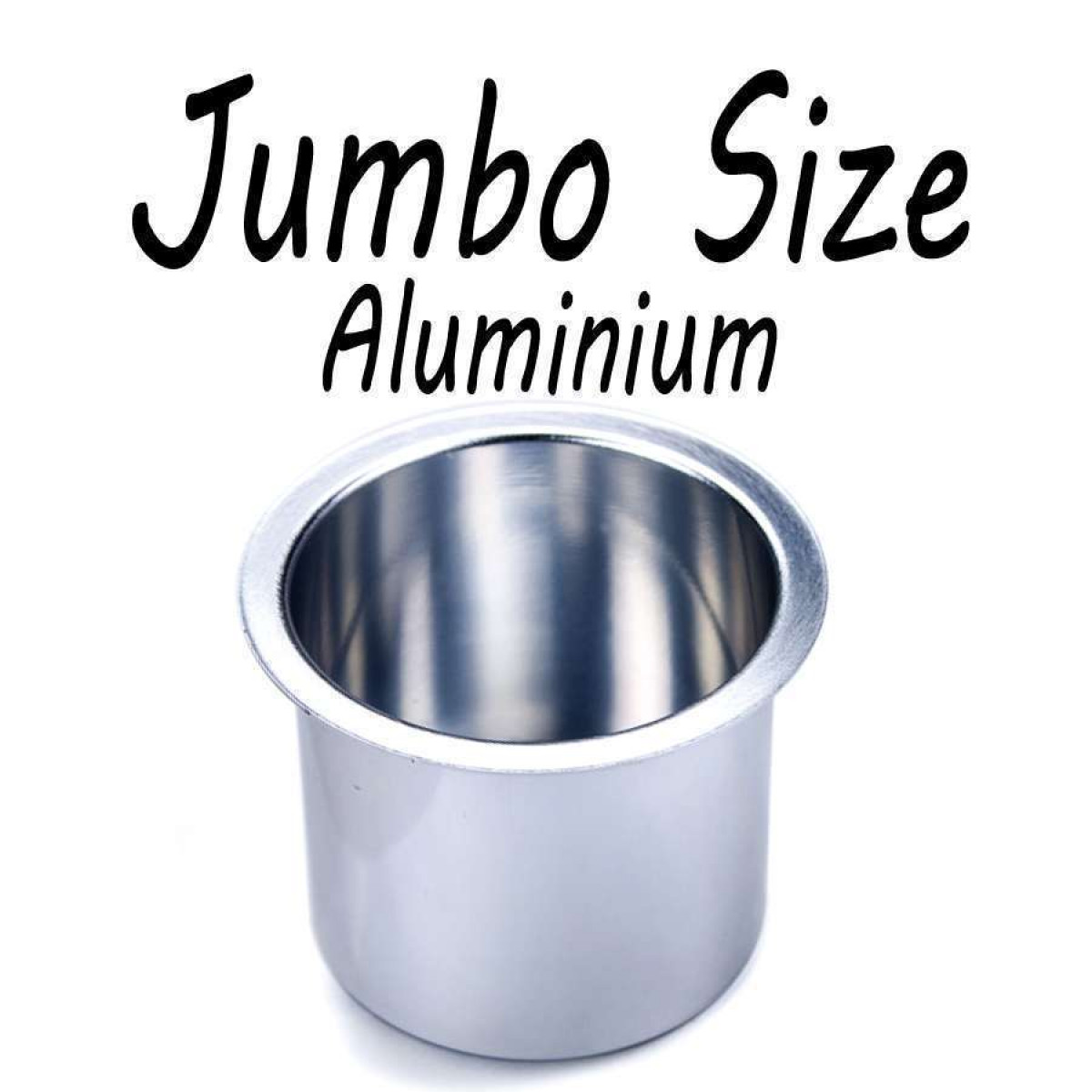 10 Item 71-0002x10 Ten Aluminum Cup Holders Silver for Poker Tables 