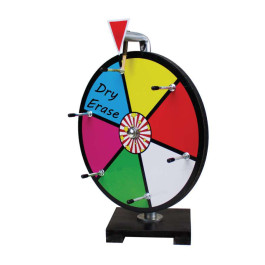 12 Inch Mini Dry Erase Colour Prize Wheel Entry Level 