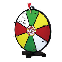 16 Inch Mini Dry Erase Colour Prize Wheel Entry Level 