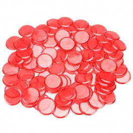 300 Pack of Bingo chips RED