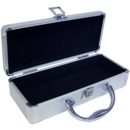 Deluxe Aluminum Poker Chip Plaque Case - Fits up to 60 Plaques