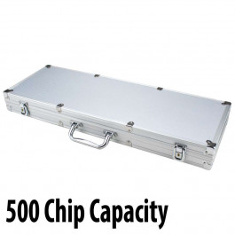 500 capacity : Aluminum Poker Casino Chip Case