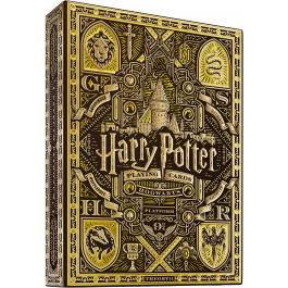 Harry Potter Playing Cards Limited Edition Premium Series Poker Collectible Deck by Theory11 (Yellow-Hufflepuff)