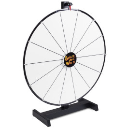 24 Inch Dry Erase White Prize Wheel Mid Grade Level 