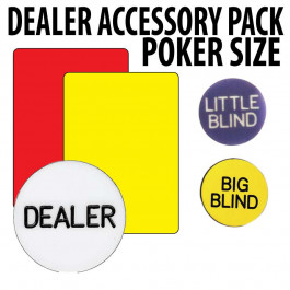 Poker Accessory pack : With Wide Size cut cards