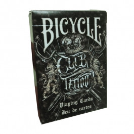 Bicycle Playing Cards CLUB TATTOO Plastic Coated Cards 
