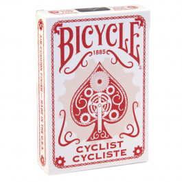 Bicycle Playing Cards CYCLIST RED Plastic Coated Cards 