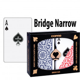 Copag Playing Cards Elite Bridge Red/Blue Regular Index