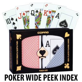 Copag Playing Cards Dual Poker Peek Index