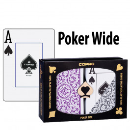 Copag Playing Cards Elite Poker Purple/Gray Jumbo Index