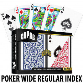 Copag Playing Cards Elite Poker Red/Blue Regular Index