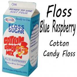 Cotton Candy Floss - Blue Raspberry 3.25 Lbs carton 