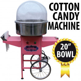 Cotton Candy  Machine with cart - Commercial Grade 