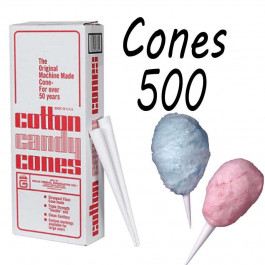 Cotton Candy Floss cones Box of 500