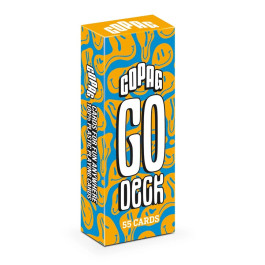 Copag Go Deck 100% Plastic Travel Playing Cards Regular Index (Smiles Design)