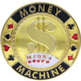 Poker Protector Card Guard Cover in Capsule :  Money Machine