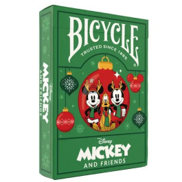 Bicycle Playing Cards Disney Mickey and Friends Holiday
