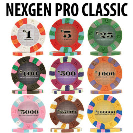 Nexgen Pro Classic 9G Chips : Sold by the roll