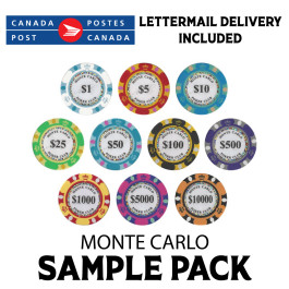 Monte Carlo 14g SAMPLE PACK 10 CHIPS