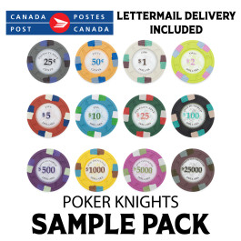 Poker Knights 14g SAMPLE PACK 12 CHIPS