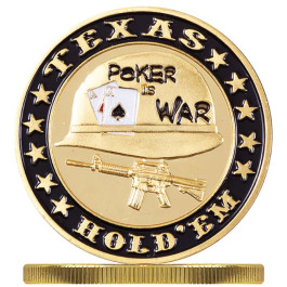 Poker Protector Card Guard Cover in Capsule :  Poker is War