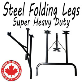 Steel Folding Heavy Duty table legs (2 Legs)