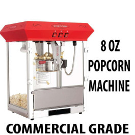 8oz Popcorn machine Table Top Unit RED 