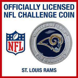 Poker Protector Card Guard Cover : NFL St Louis Rams