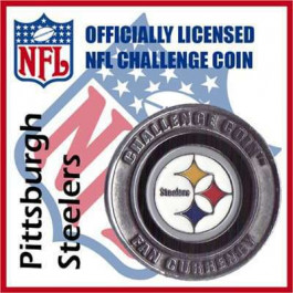 Poker Protector Card Guard Cover : NFL Pittsburgh Steelers