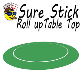 Sure Stick Rubber Table Top - Green Round