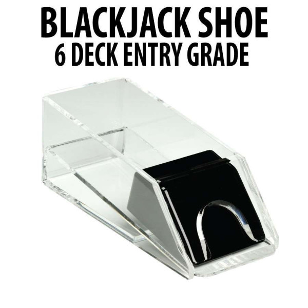  INOOMP Poker Dealer 6 Deck Shoe Blackjack Poker Shoe