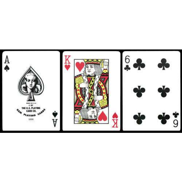 Kem cards poker size