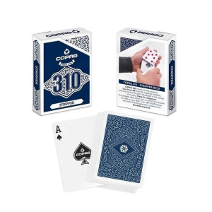 COPAG MAGIC SERIES -  310 Tapered Stripper Deck Playing Cards single deck BLUE 