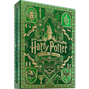 Harry Potter Playing Cards Limited Edition Premium Series Poker Collectible Deck by Theory11 (Green-Slytherin)