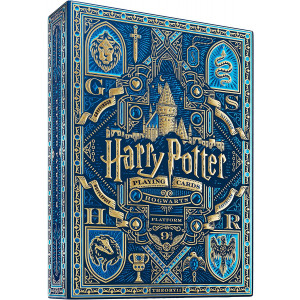 Harry Potter Playing Cards Limited Edition Premium Series Poker Collectible Deck by Theory11 (Blue (Ravenclaw)