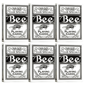 Bee Signature Series Playing Cards 6 Deck Special Buy 