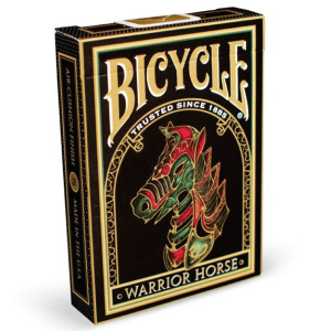 Bicycle Playing Cards WARRIOR HORSE Plastic Coated Cards 