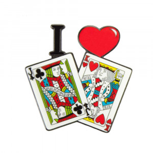 Poker Protector Card Guard Cover : I Love Jack King Off Suit